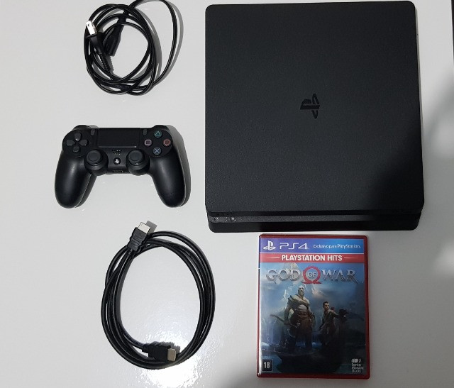 Sony PlayStation 4 Slim jet black 500gb CUH2015A