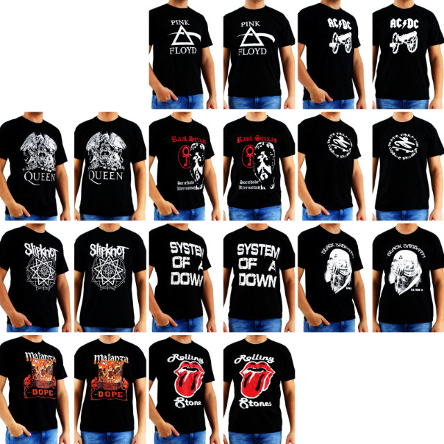 Vendo Estoque de Camisetas de Bandas - Foto 2