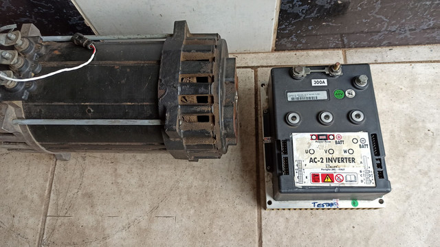Motor carro elétrico 20 cv com controlador - Foto 4