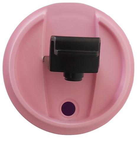 Copo Térmico Rosa Hidrate Sua Vida Caneca Café 500ml C/ Tampa - Foto 4