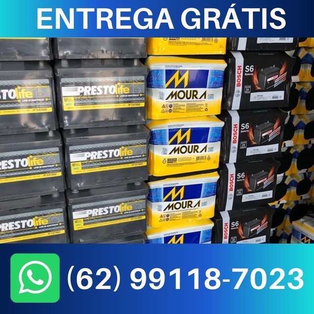 Bateria Carro Bateria de Caminhão Bateria Com Entrega