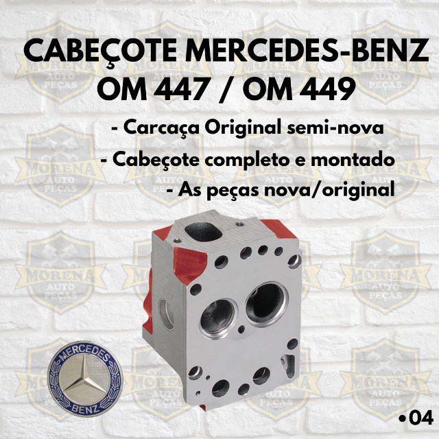 Cabeçote Mercedes-Benz OM 447 / OM 449
