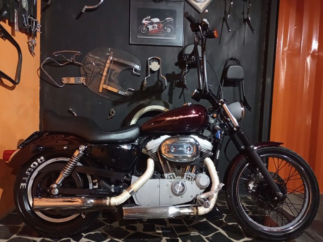 883 Custom Sportster Harley Davidson CARBURADA  - Foto 6