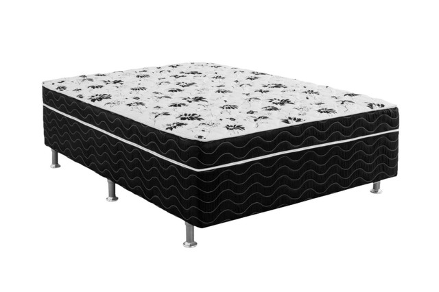 Quarto colchão box casal Ortobom 