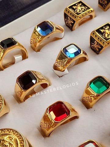 Anéis banhado a ouro 18k (1 ano de garantia)  - Foto 3
