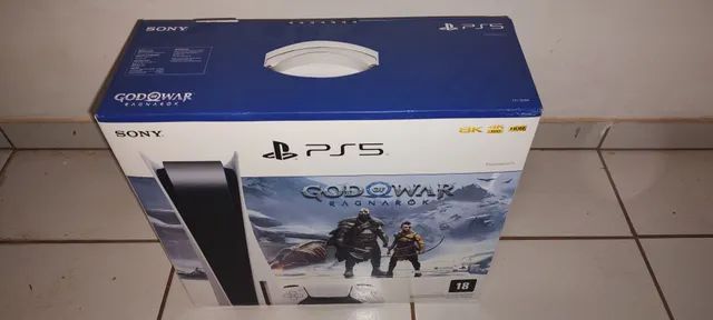 console ps5 com leitor + jogo god of war - Videogames - Vila Nossa Senhora  da Paz, São José do Rio Preto 1247805110