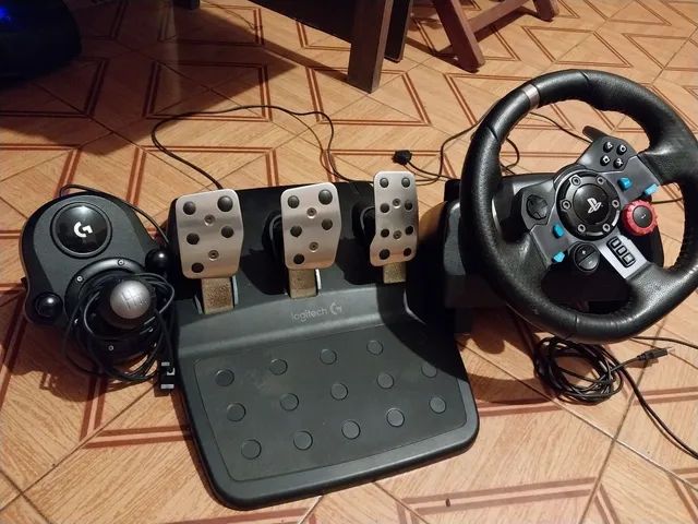 VOLANTE LOGITECH G27 COMPLETO COM CÂMBIO HSHIFTER