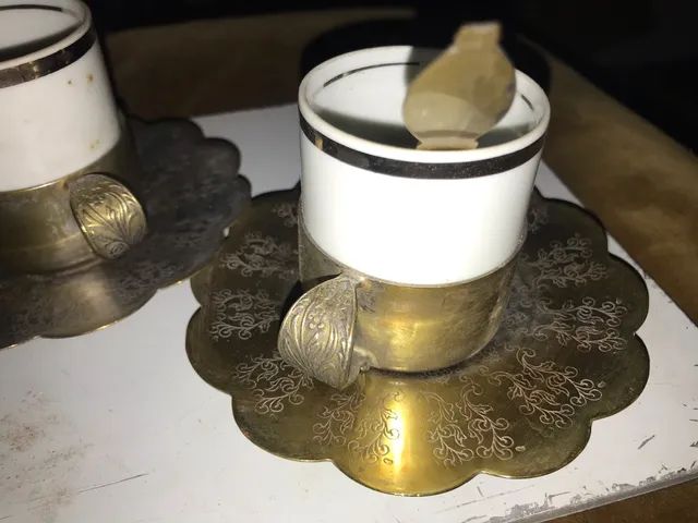 Jogo De Chá  Porcelana Steatita Paraná  - Foto 2