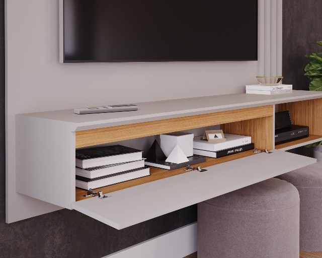 Painel Panama 100% MDF, para Tv Ate 60 Polegadas (Novo)  - Foto 3