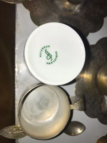 Jogo De Chá  Porcelana Steatita Paraná  - Foto 4