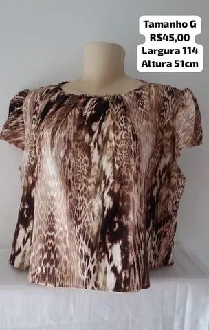 Blusas femininas exclusiva em tecido 