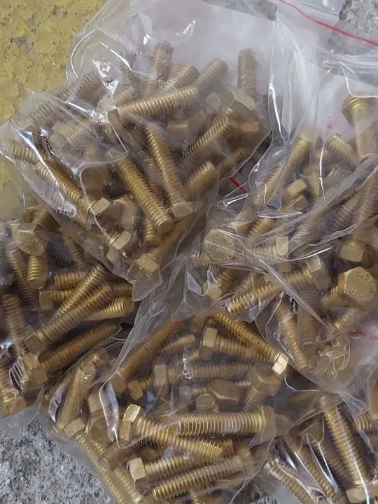 300 Parafuso Sextavado Latão Ciser 5/16"x37mm - Foto 4