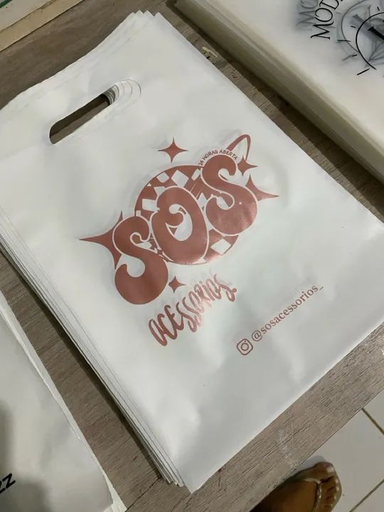 Sacolas plásticas Personalizadas! - Foto 3