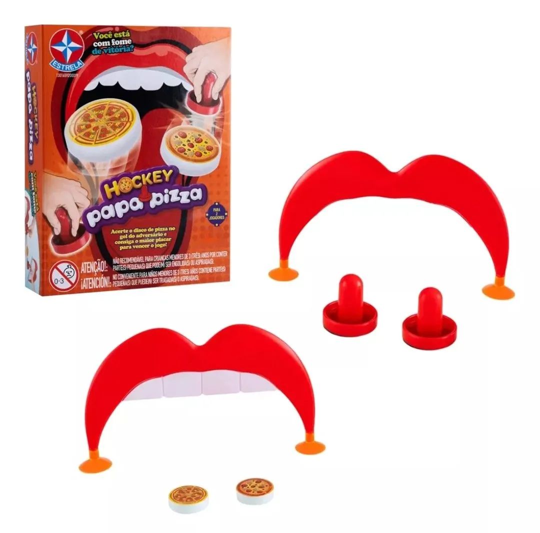 Jogo de Hockey Papa Pizza - Diversão garantida! - Foto 3