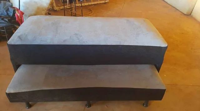 Cama box auxiliar molas ensacadas + Brinde