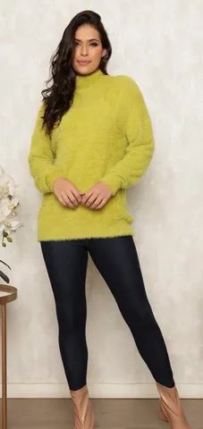 Blusa de veludo verde - Foto 2