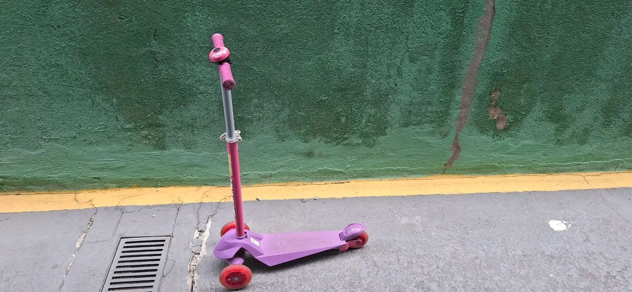 Patinete infantil rosa - Foto 4