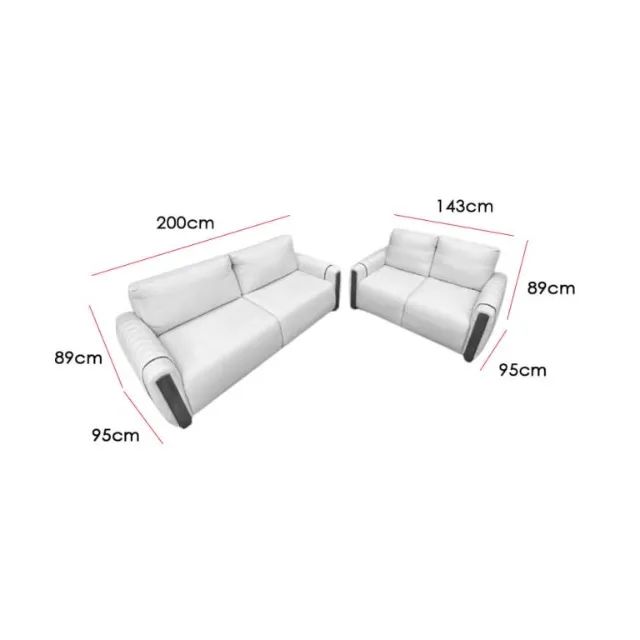 sala conjunto sofa 2 e 3 lugares  - Foto 4