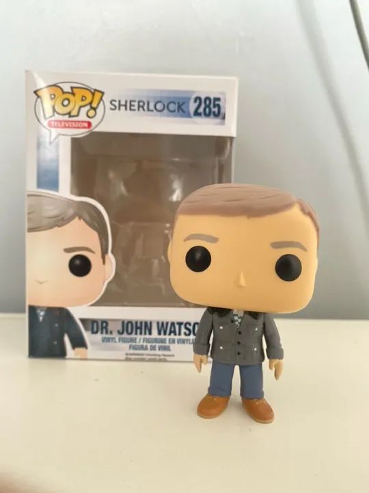 Funko Pop Dr. John Watson Sherlock 285 - Hobbies e coleções