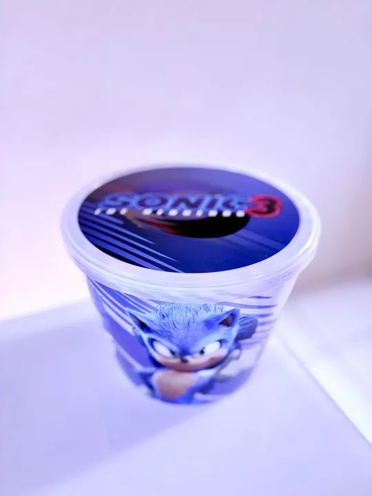Balde de pipoca Sonic 3 - KINOPLEX OFICIAL - Foto 2
