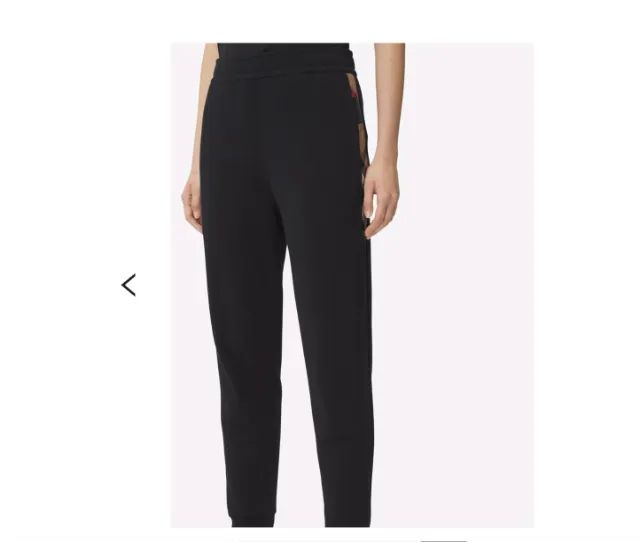 Burberry Calça esportiva com de listra lateral - Foto 4