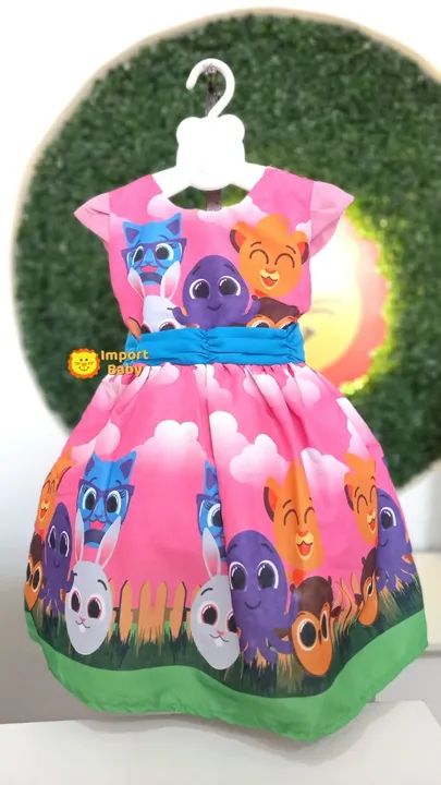 Vestido Festa Infantil Personagens Anos Modelos Diversos