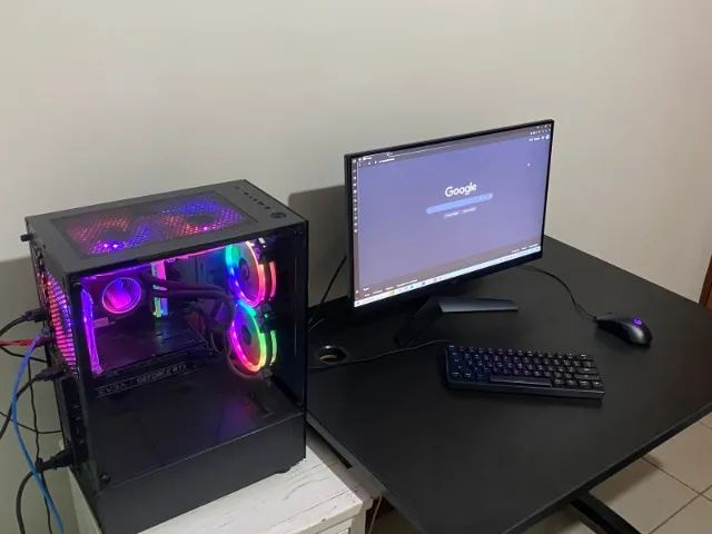 PC Gamer Completo: Monitor, Teclado e Mouse Inclusos