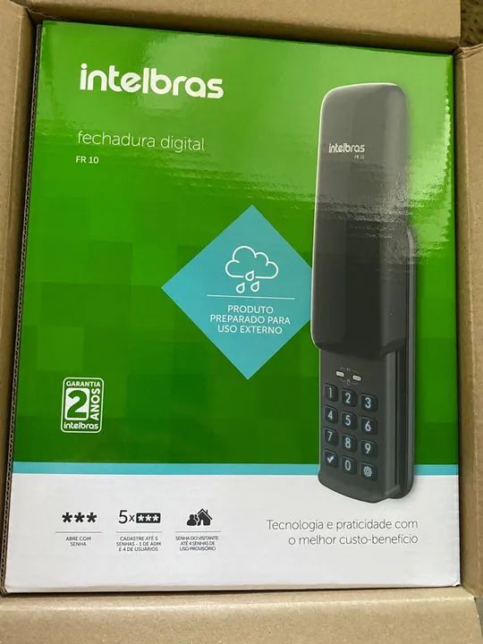Fechadura Digital Intelbras 10 - Segurança e Praticidade