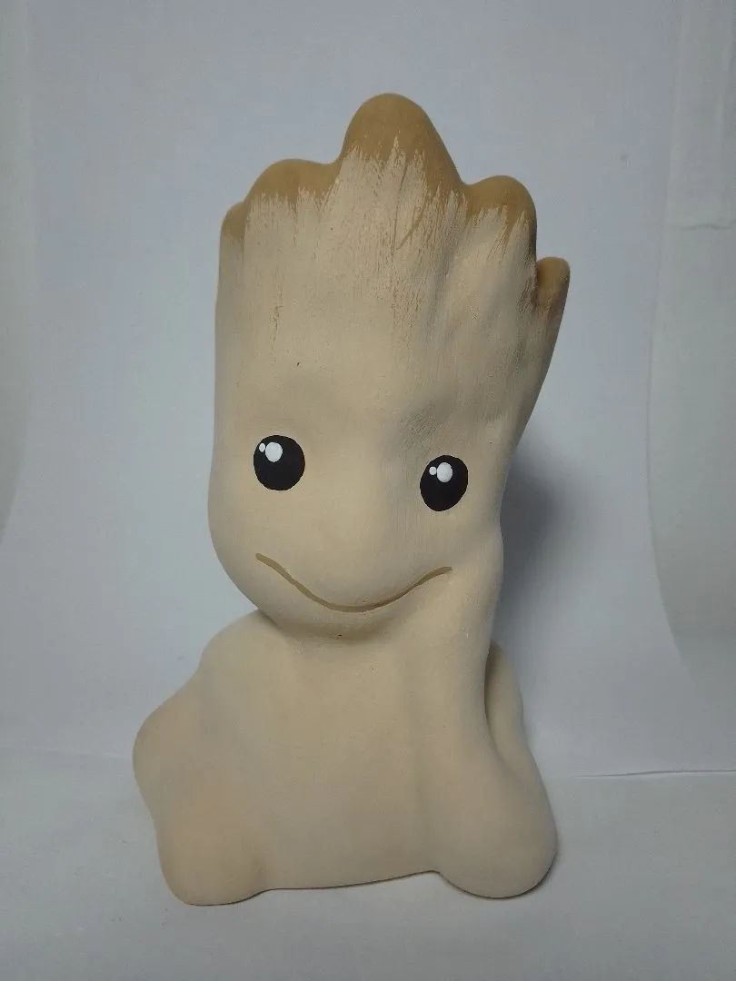 Vasinho Groot em gesso - Foto 4