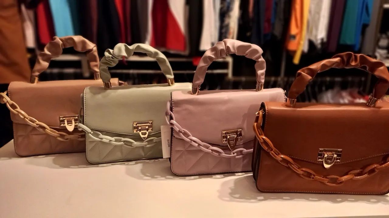 Bolsa luxo lateral com alça reserva - Foto 2