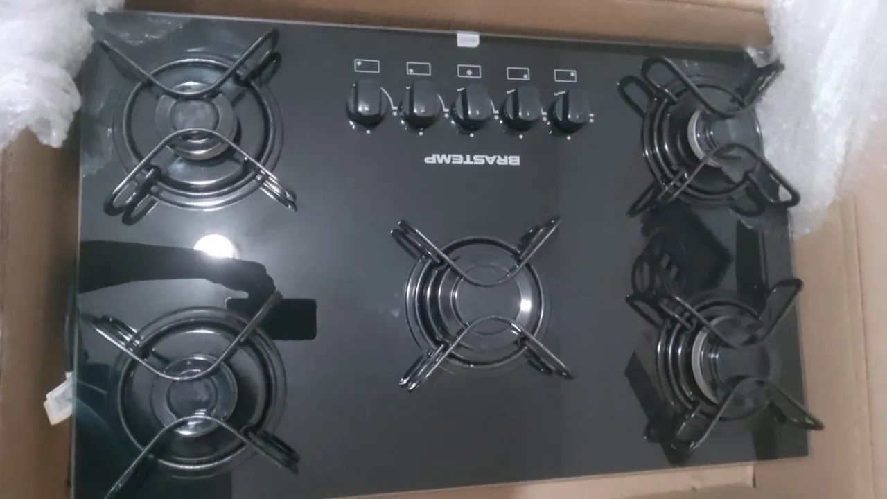 Cooktop Brastemp 5 Bocas - Novo