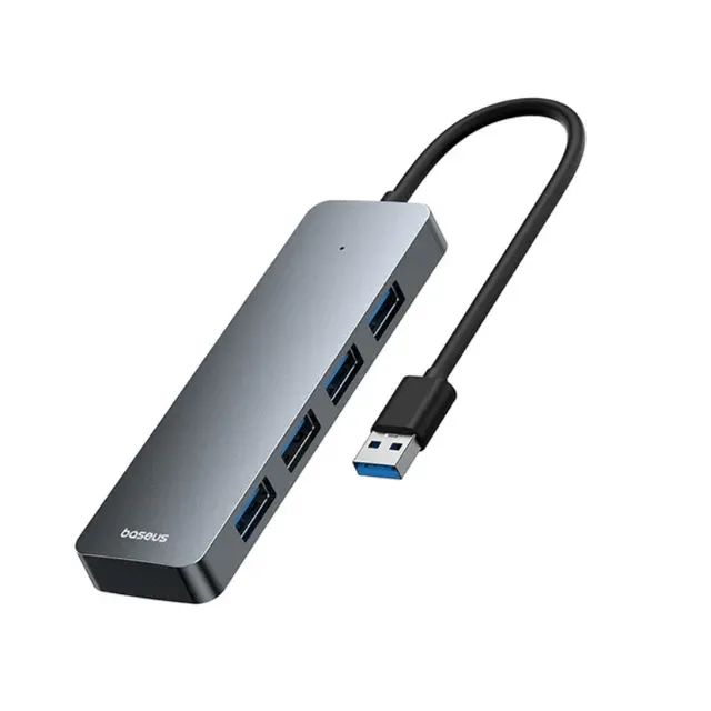 hub usb 3.0 baseus / slim ultra leve / original novo / pronta entrega rápida - Foto 4