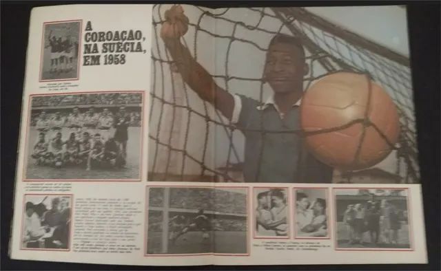 Manchete a vida e gloria do Pelé disco incluso - Foto 3