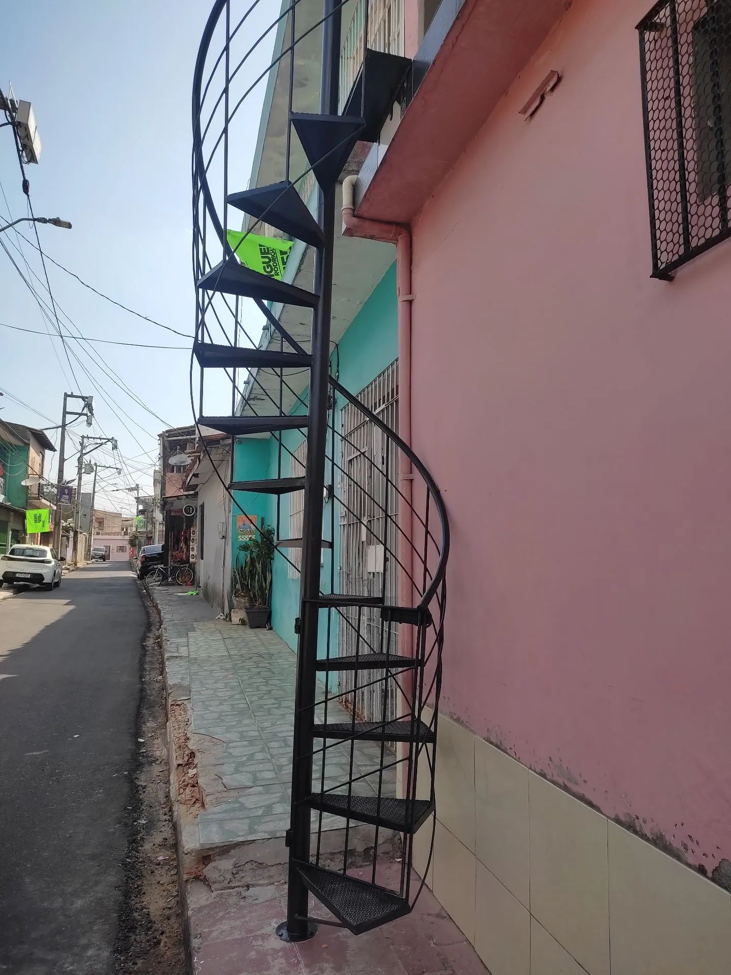 Escada de caracol 