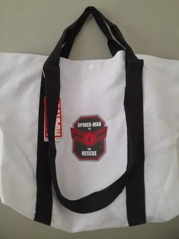 bolsa de compras tecido marvel - Foto 5