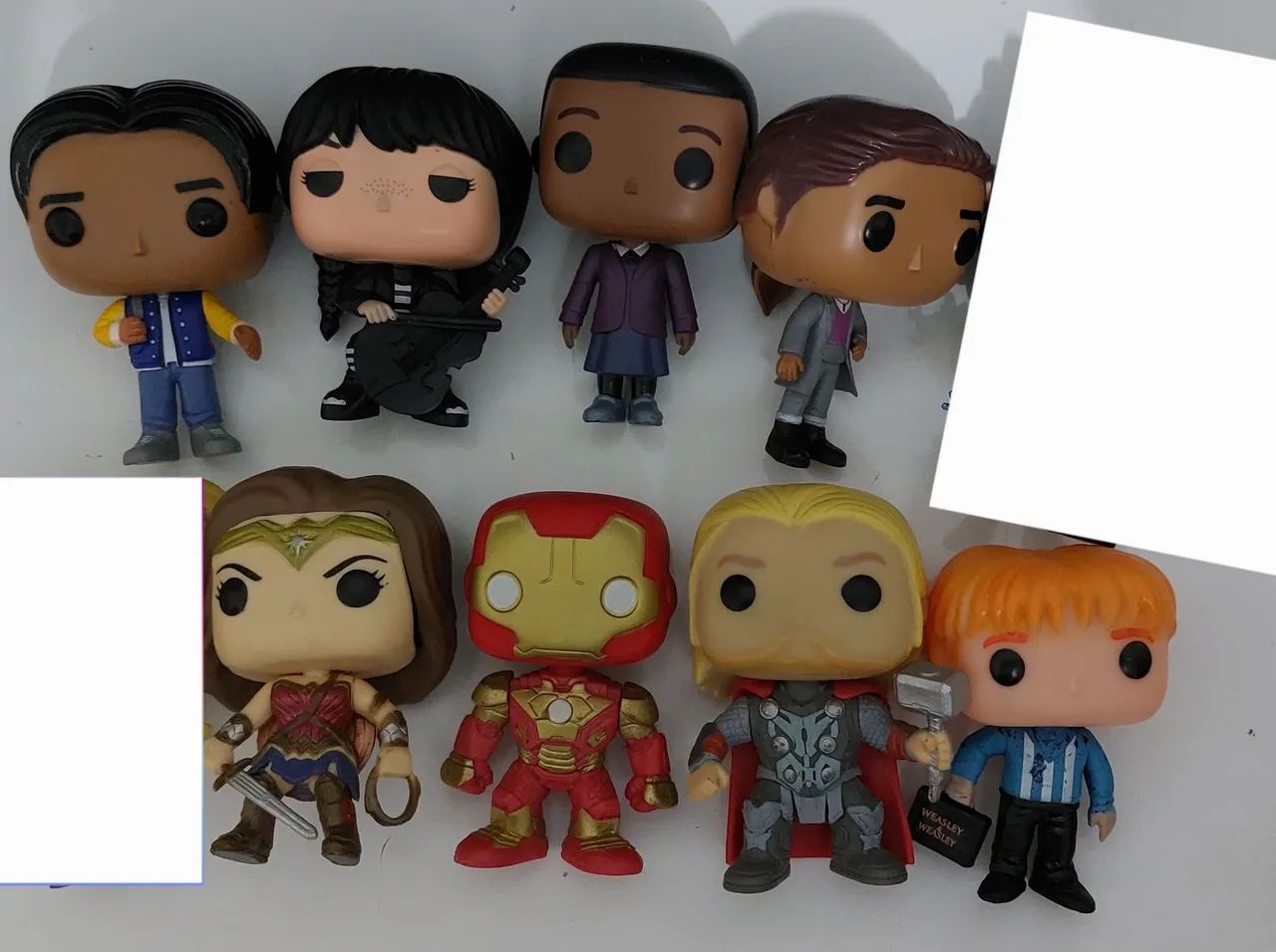 Lote com 8 Funko Pops ,sem caixas ( Réplicas )