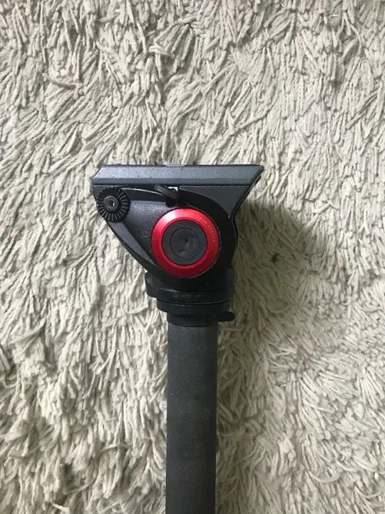 Monopé Manfrotto Com Cabeça Hidráulica Mvm500a  - Foto 2