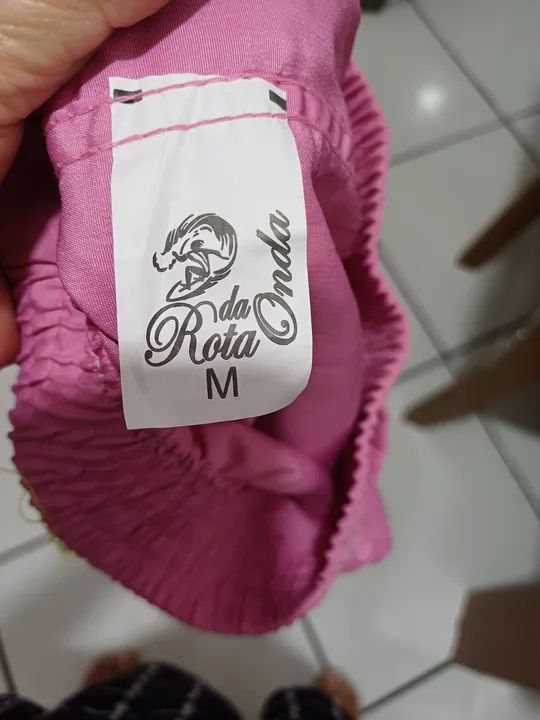 Short Pink Unissex - Foto 3