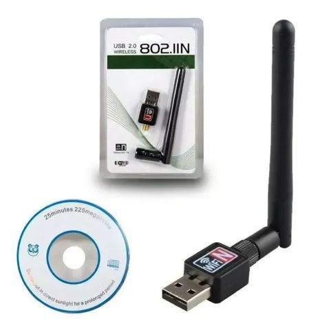 Adaptador Wifi para computador notebook Pc - Foto 2