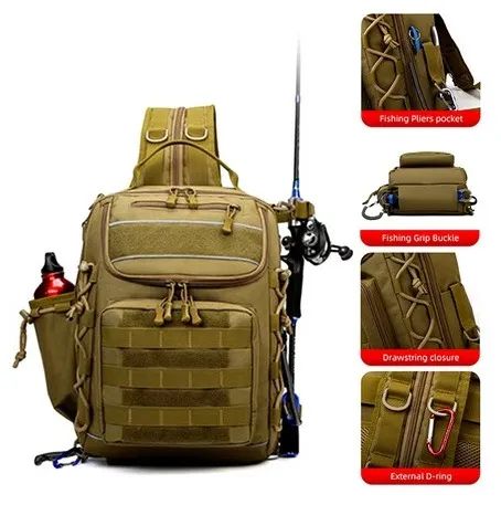 Mochila pólo Outdoor Sports Camping Bag para homens - Foto 2