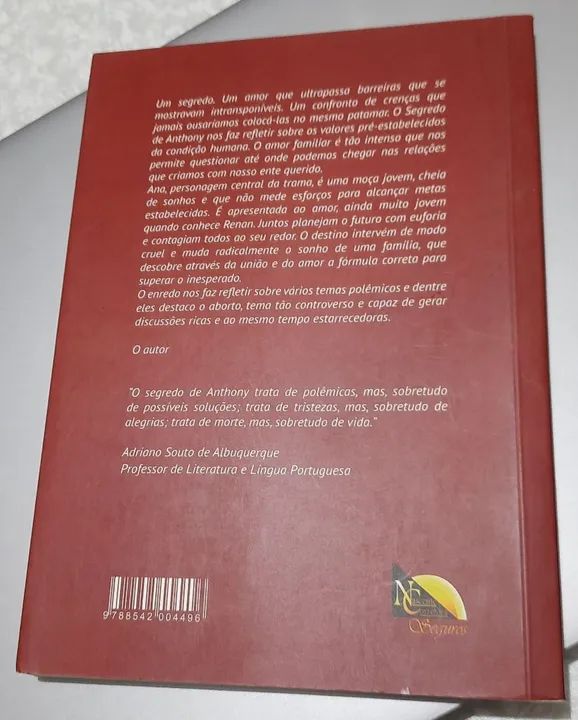 Livro O segredo de Anthony - Foto 3