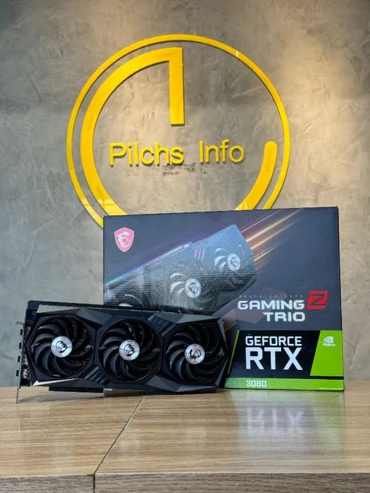 RTX 3080 10GB MSI Gaming X Trio - Garantia - Loja Física - Olx Pay