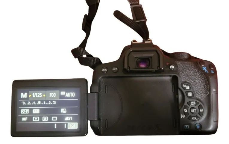 Camêra Fotográfica Canon com Lente 50mm e 18-55mm - Foto 2