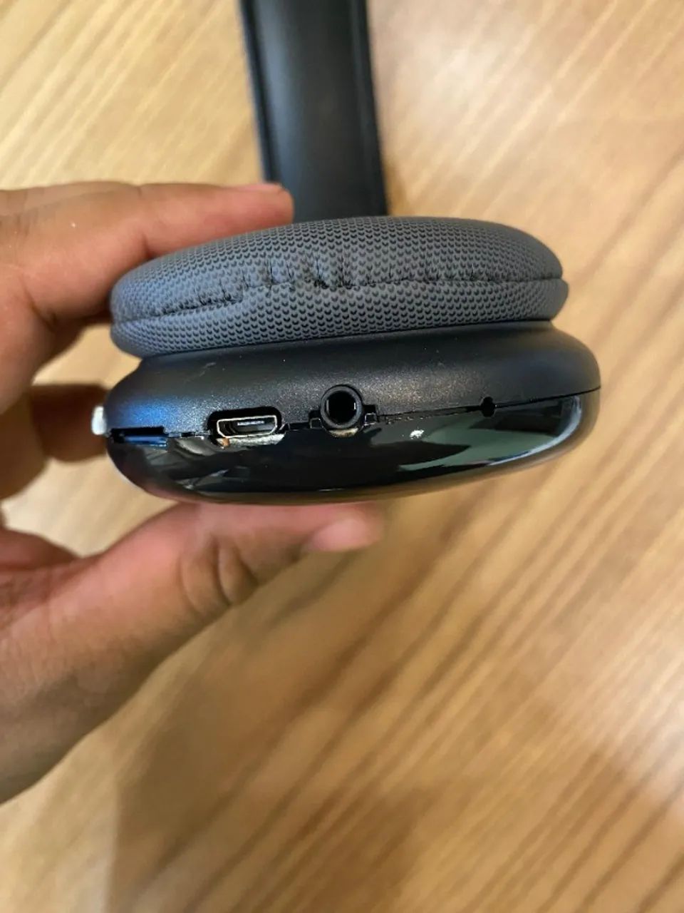 Fone de Ouvido P9 Air Max Bluethooth Preto - Foto 2