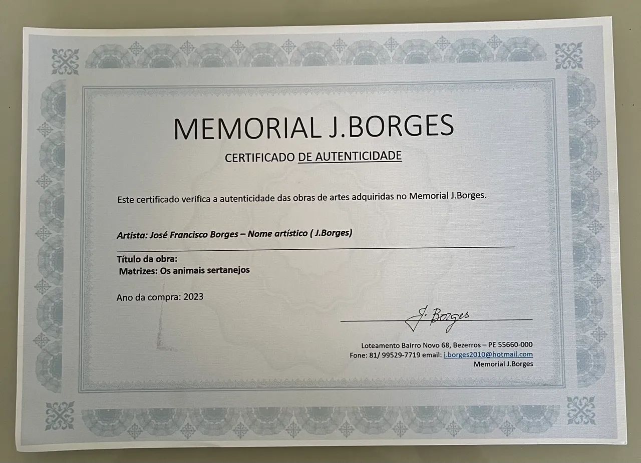 J Borges : matriz de xilogravura  - Foto 6