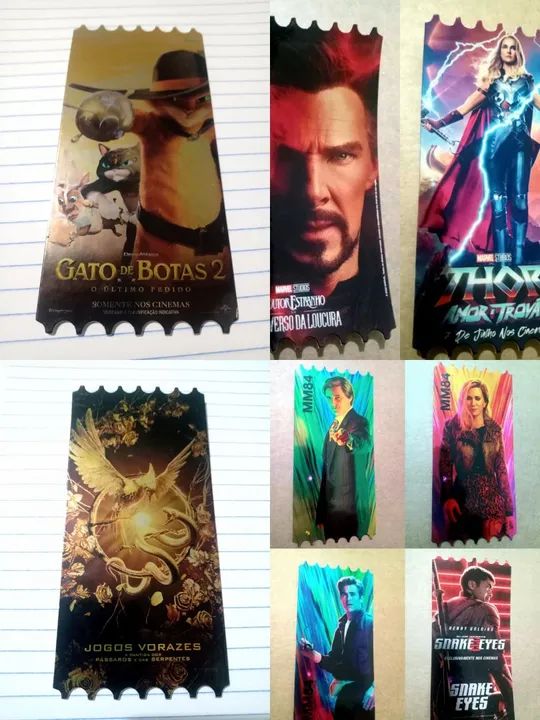 Ingressos de Cinema Colecionáveis  - Foto 3