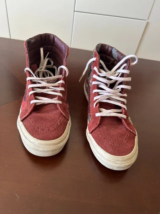 Tênis Vans Old Skool Vinho - Foto 2