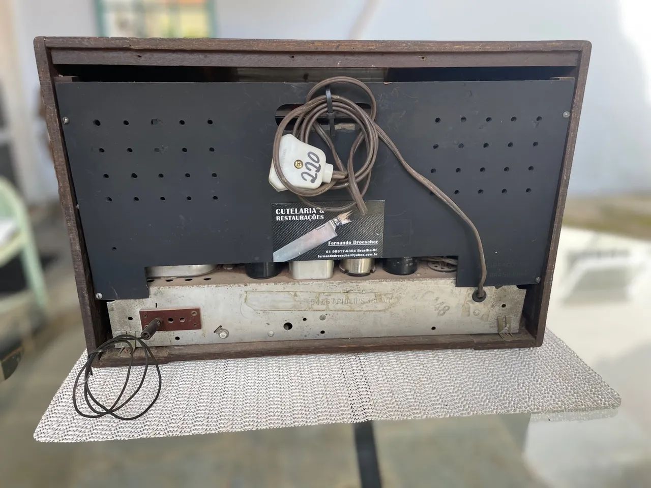 Rádio antigo valvulado. - Foto 5