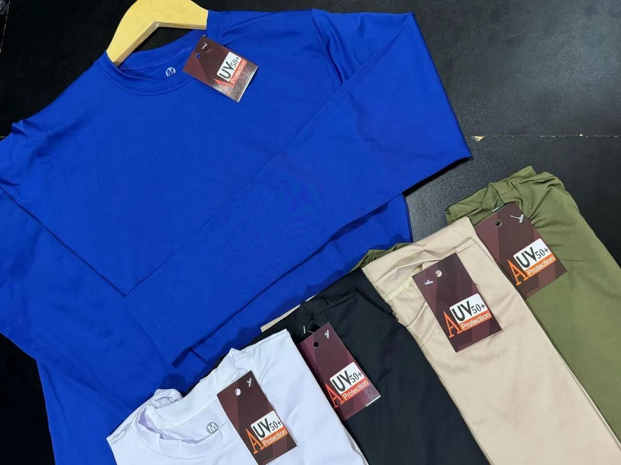 Camisa Uv manga longa slim 