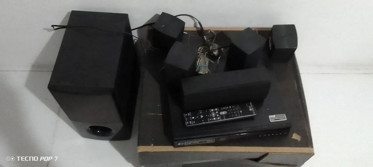 Home Theater LG 5.1 em ótimo estado - Foto 3